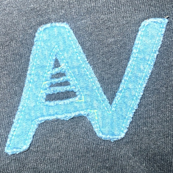Aviator Nation Unisex Full Zip-Up Hoodie | Color: Charcoal Gray | RARE!! 🩶🌈⚡️ - Picture 7 of 11